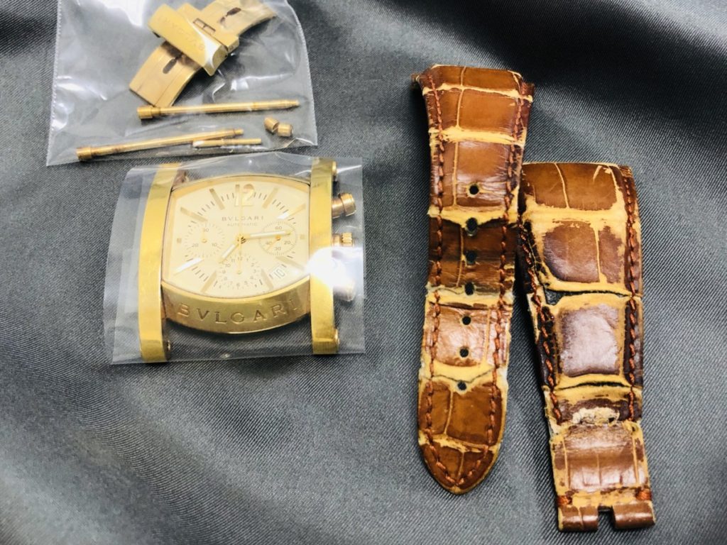 時計修理の日々 | ブルガリ・アショーマのベルト交換を承りました